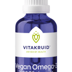 Vitakruid Vegan Omega 3 algenolie 1250 tryglyceriden 500 DHA