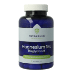 Vitakruid Magnesium 150 Bisglycinaat met 200mg L-Taurine