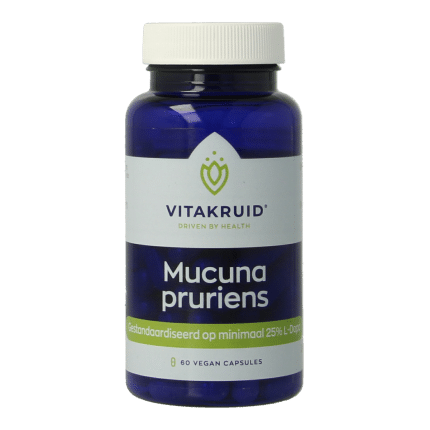 Vitakruid Mucuna pruriens 400mg minimaal 25% L-Dopa