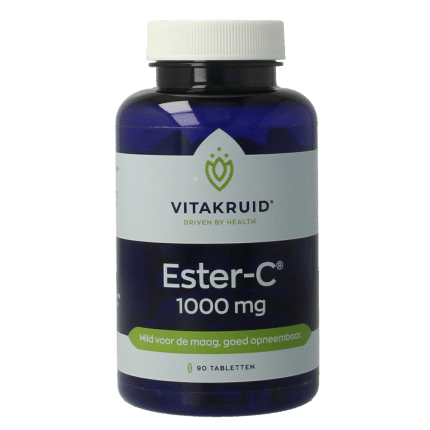 Vitakruid Ester-C Vitamine C 1000 Flavonoiden Rozenbottel