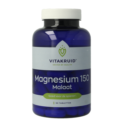 Vitakruid Magnesium 150 Malaat met Vitamine B6 (P-5-P)