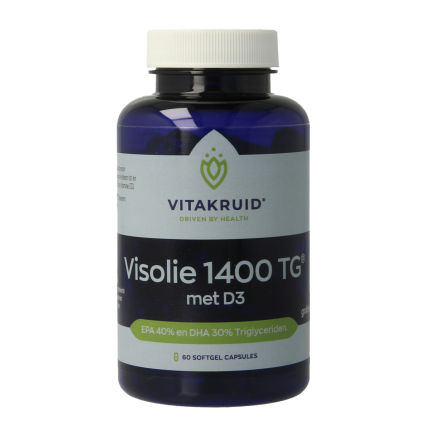 Vitakruid Visolie 1400 TG Triglyceriden met D3