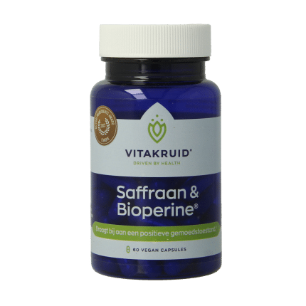 Vitakruid Saffraan 28 mg (Affron) & Bioperine