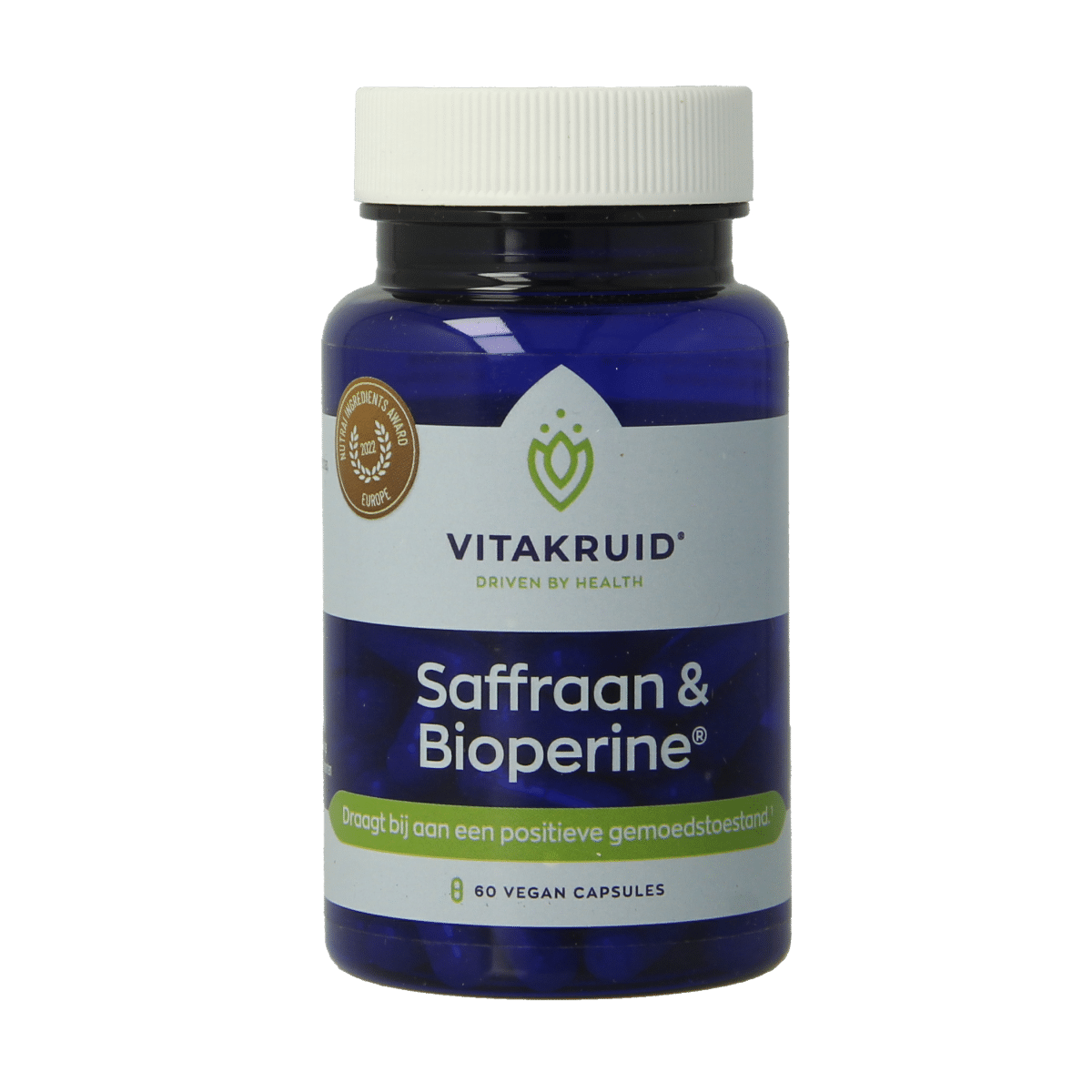 8717438691893_A1N1.png Vitakruid Saffraan 28 mg (Affron) & Bioperine - Afbeelding 1