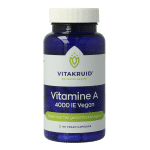 Vitakruid Vitamine A Retinol Acetaat 4000 IE Vegan