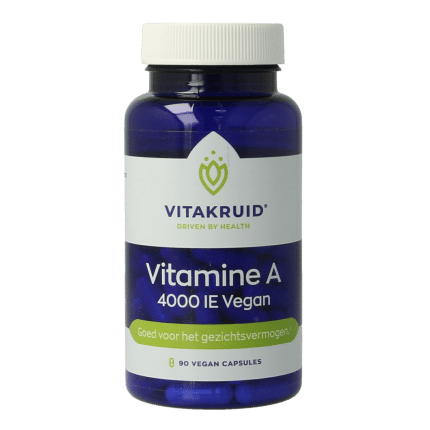 Vitakruid Vitamine A Retinol Acetaat 4000 IE Vegan