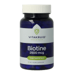 Vitakruid Biotine 2500 mcg voor Huid, Haar & Nagels