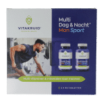Vitakruid Multi Dag & Nacht Man Sport 100% Vegan 2 x 90