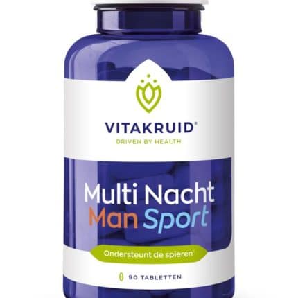 Vitakruid Multi Nacht Man Sport 100% Vegan