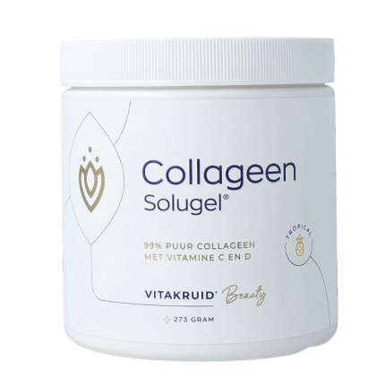 Vitakruid Collageen Solugel poeder met vitamine C & D Tropic