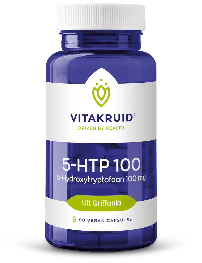 8717438692753_A1N1.png Vitakruid 5-HTP 100mg - Afbeelding 1