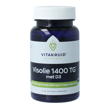 Vitakruid Visolie 1400 TG Triglyceriden met D3