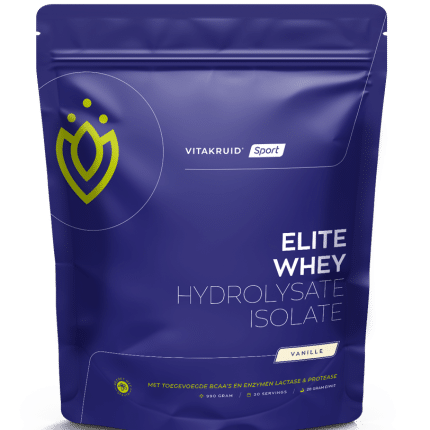 Vitakruid Elite whey 50% hydrolysate/50% isolate vanille