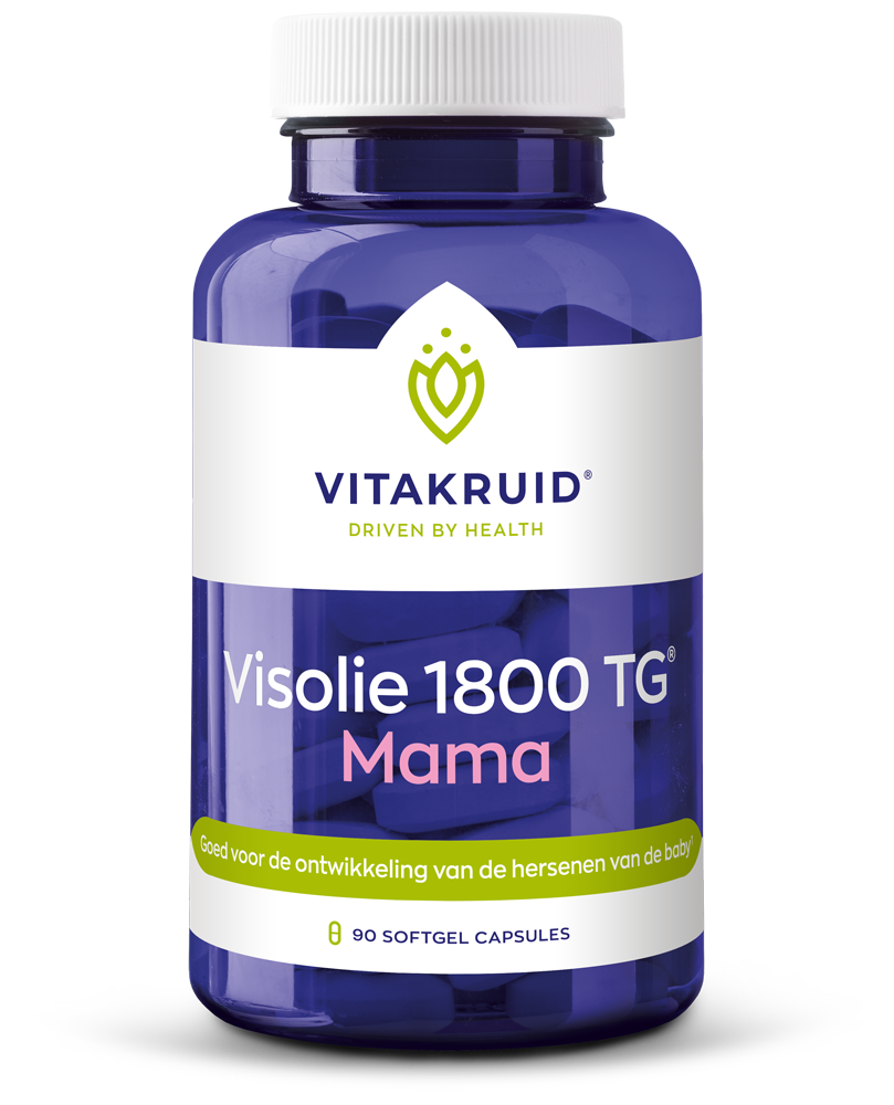 8717438693514_A1N1.png Vitakruid Visolie 1800 TG mama - Afbeelding 1