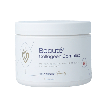 Vitakruid Beaute collageen rood fruit keratine hyaluronzuur