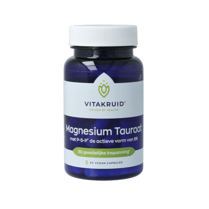 Vitakruid Magnesium Tauraat met vitamine B6 (P-5-P)