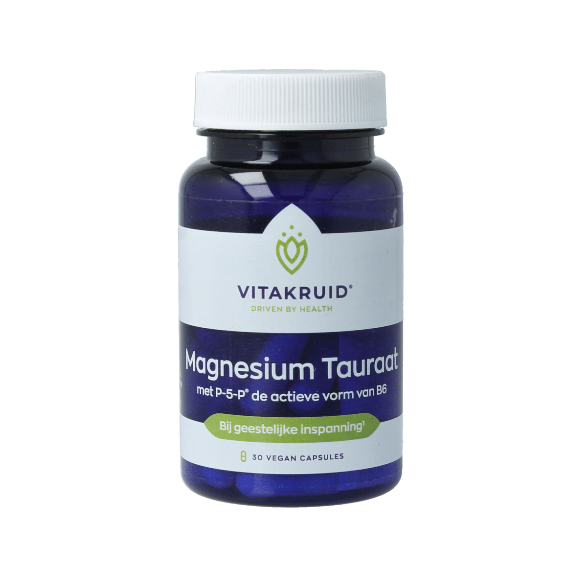 8717438693651_A1N1.png Vitakruid Magnesium Tauraat met vitamine B6 (P-5-P) - Afbeelding 1