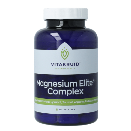 Vitakruid Magnesium elite6 complex oa lysinaat & pidolaat
