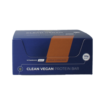 Vitakruid Clean vegan protein bar - apple cinnamon