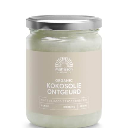 Mattisson Kokosolie geurloos bio