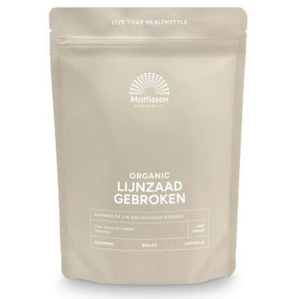 Mattisson Lijnzaad gebroken omega 3 bio