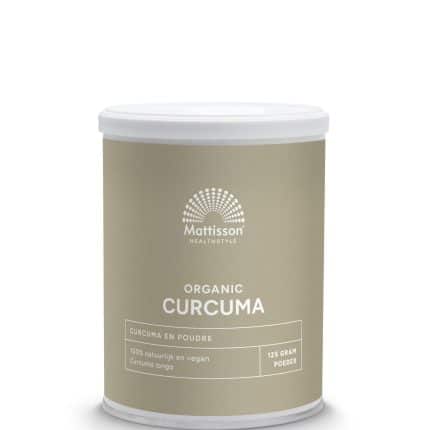 Mattisson Geelwortel poeder curcuma longa bio