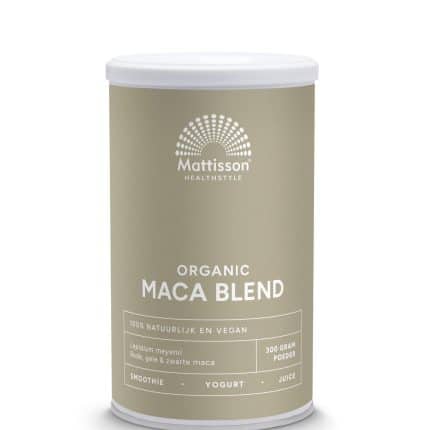 Mattisson Maca poeder blend geel, rood & zwart bio
