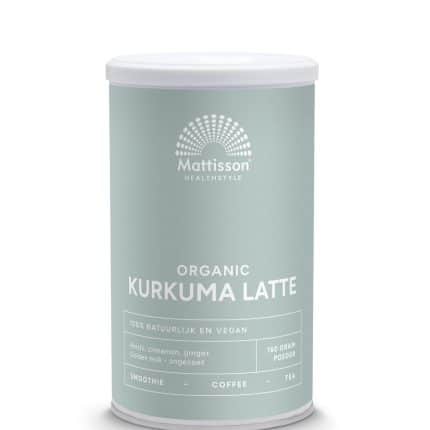 Mattisson Latte kurkuma goldenmilk reishi Ceylon kaneel bio