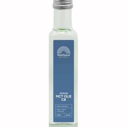 Mattisson MCT olie C8 - coconut pure - 99% caprylic acid