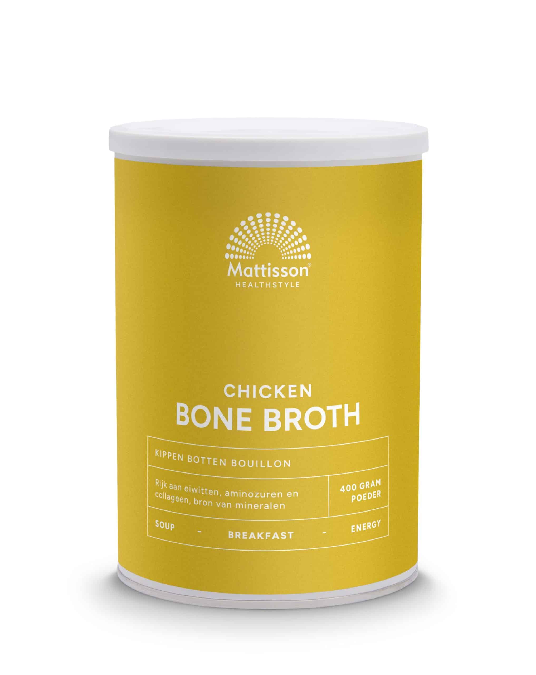 8717677968565_A1N1.jpg Mattisson Chicken bone broth - Botten bouillon kip - Afbeelding 1