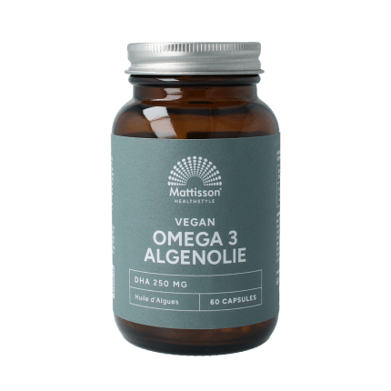 Mattisson Vegan omega-3 algenolie DHA 250mg