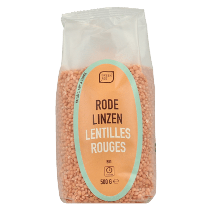 Greenage Rode linzen bio
