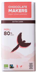 Chocolatemakers Awajun 80% puur fairtrade bio