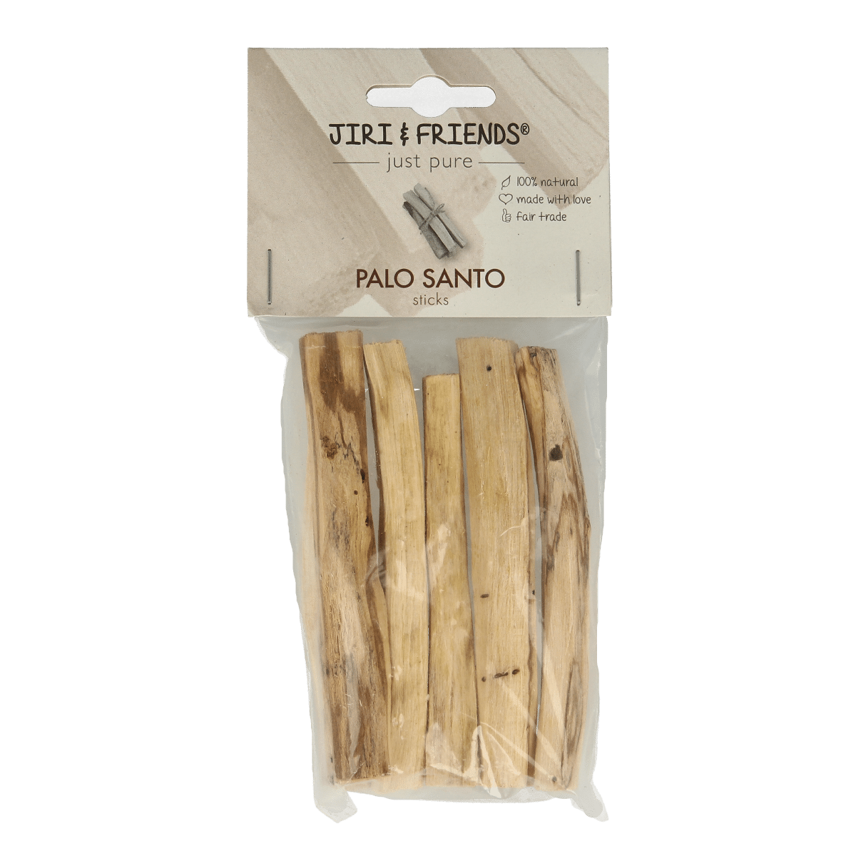8718503730110_A1N1.png Volatile Wierook stokjes heilig hout Palo Santo - Afbeelding 1