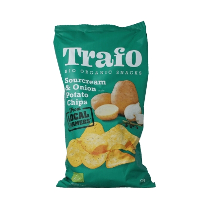 Trafo Chips sour cream & onion bio