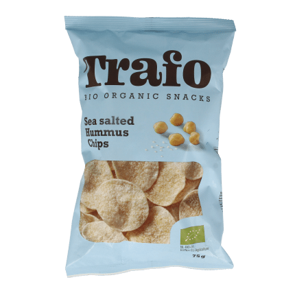 Trafo Hummus chips seasalt bio
