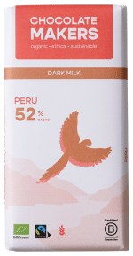 Chocolatemakers Awajun 52% donkere melk fairtrade bio