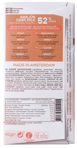 Chocolatemakers Awajun 52% donkere melk fairtrade bio - Afbeelding 2