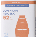 Chocolatemakers Reep tres hombres 52% melk cacaonibs & koffie bio