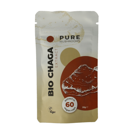 Pure Mushrooms Chaga paddenstoel extract bio