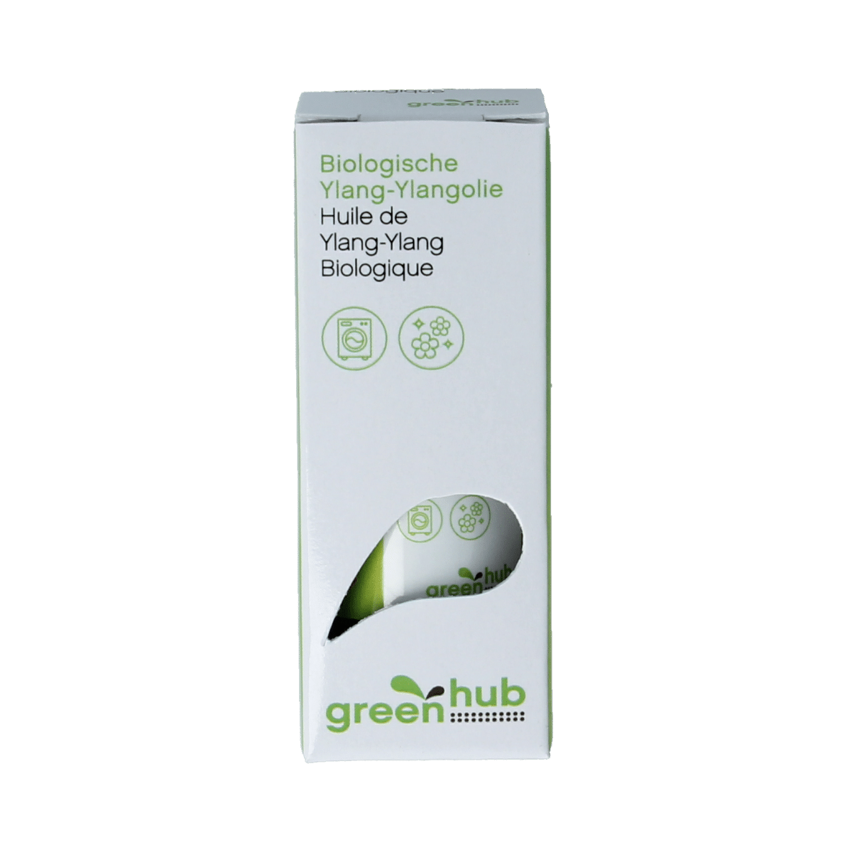8719326023786_A1N1.png Greenhub Ylang ylang etherische olie bio - Afbeelding 1