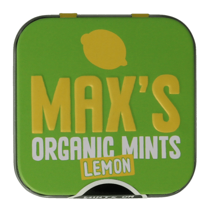 Max mints Lemon blikje vierkant bio