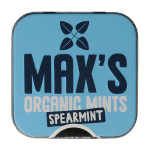 Max mints Spearmint blikje vierkant bio