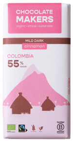 Chocolatemakers Pure joy 55% puur met kaneel bio