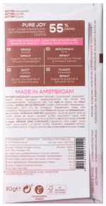 Chocolatemakers Pure joy 55% puur met kaneel bio - Afbeelding 2