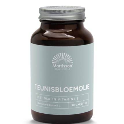 Mattisson Teunisbloemolie met vitamine E 1000mg