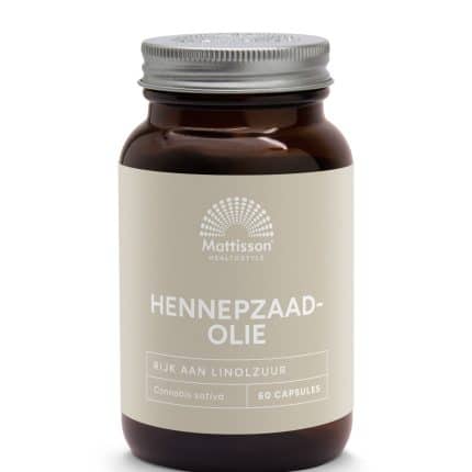 Mattisson Hennepzaadolie 1000mg