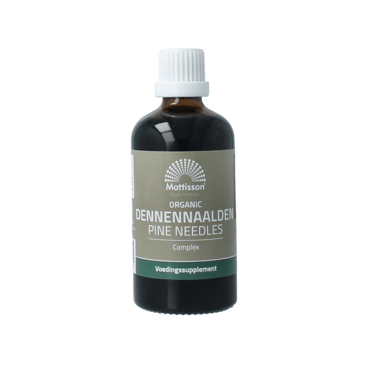 8720791840778_A1N1.png Mattisson Organic Dennennaalden complex tinctuur bio - Afbeelding 1