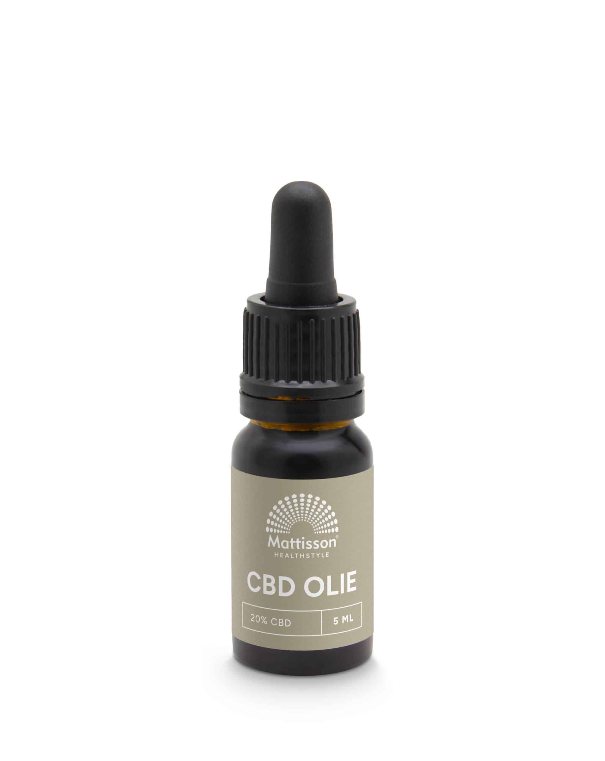 8720791841041_A1N1-1.jpg Mattisson CBD Olie 20% - Afbeelding 1
