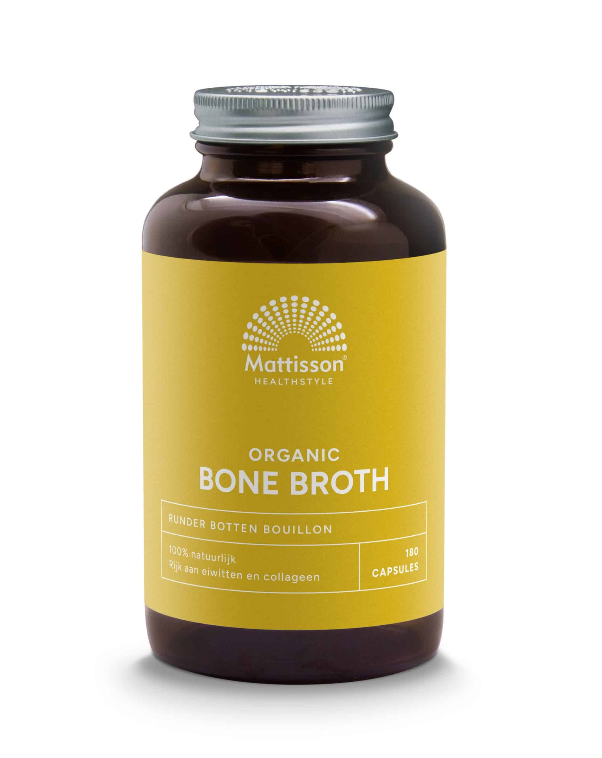 8720791841126_A1N1.jpg Mattisson Organic beef bone broth bio - Afbeelding 1